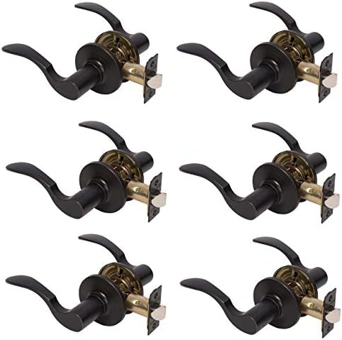 Adjustable Door Lever Passage Set with Various Latch Plates