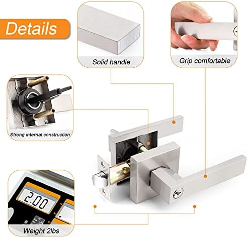 Heavy Duty Entry Door Levers