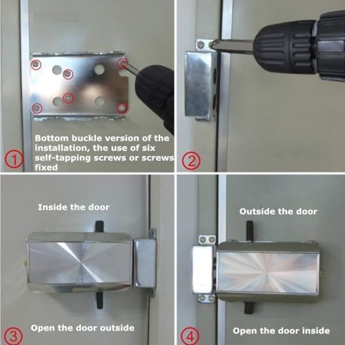 Remote Control Door Lock Crime-Preventing Smart Deadbolt