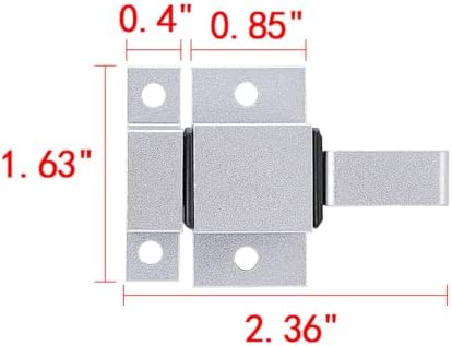 INIRET 2-Piece Self-Closing Gate Latches