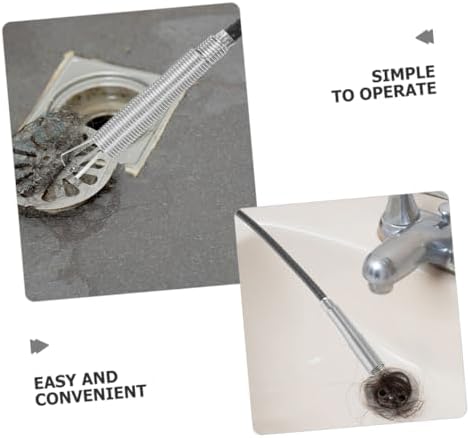 Stainless Steel Manual Toilet Pipe Unclogging Tool