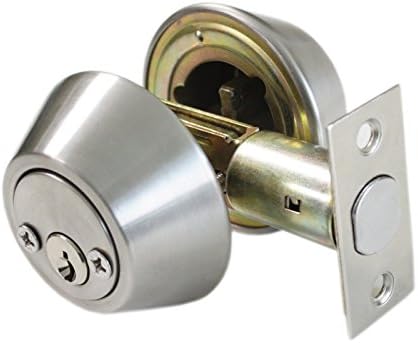Probrico Satin Nickel Double Cylinder Deadbolt