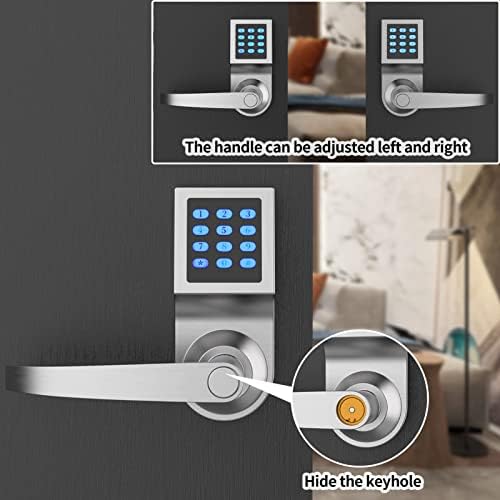 Front Door Keyless Lock with Handle