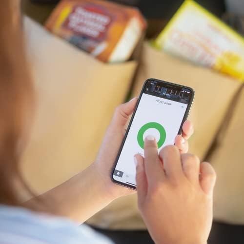 August Home Smart Lock Connect Silver Door Security Convenience