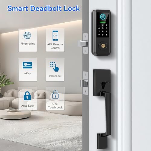 Fingerprint Keypad Door Lock Set