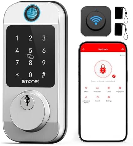 Smart WiFi Door Lock Deadbolt