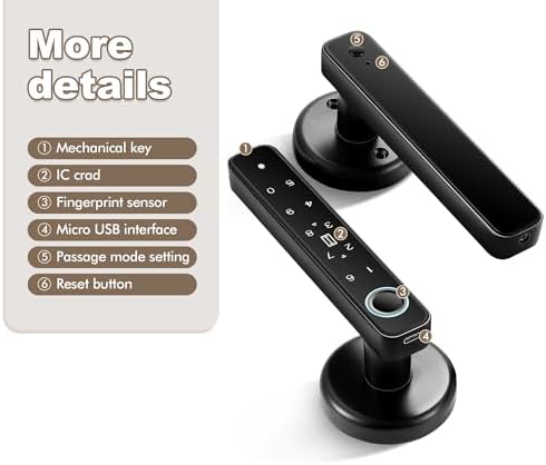Secure 5-in-1 Door Lock
