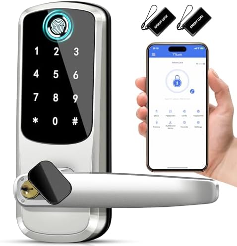 Smart Door Lock with Handle