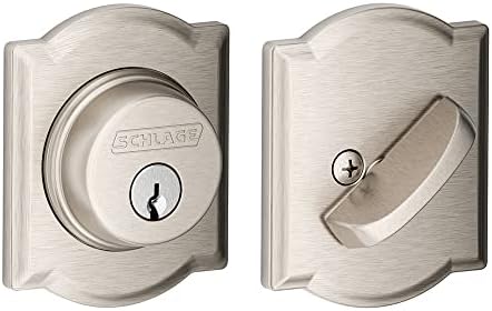 SCHLAGE B60 N CAM Deadbolt with Camelot Trim