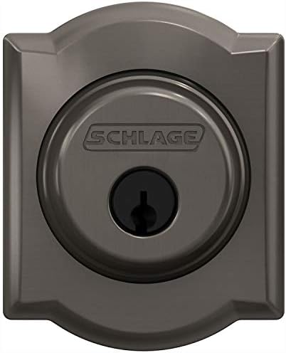 SCHLAGE B60 N CAM Deadbolt with Camelot Trim