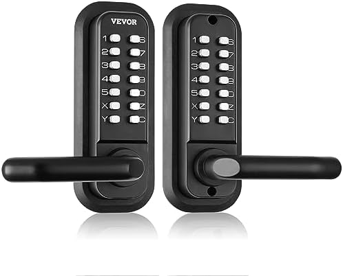 VEVOR Mechanical Keyless Door Lock 14-Digit Keypad