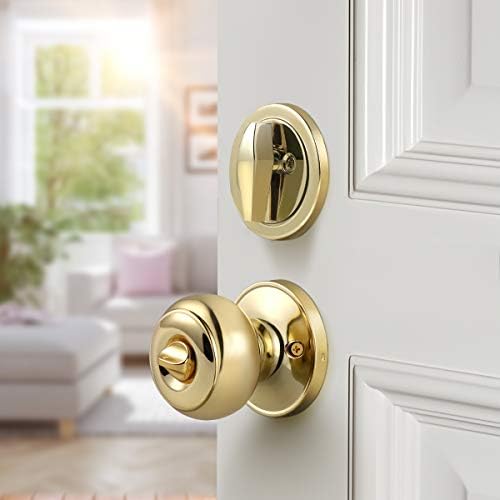 Secure Entry Knobs Set for Home Security
