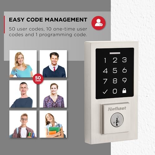 Kwikset SmartCode 270 - Secure Door Lock with Touchpad