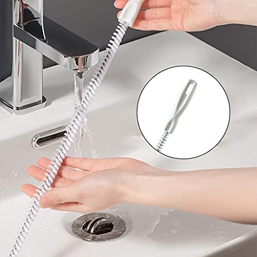 Developer Long Handle Sink Brush - flexed to unclog plumbingrequent lint and hair