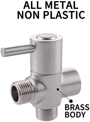 KES Solid Brass Shower Arm Diverter Valve
