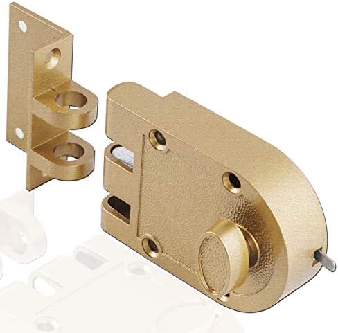 Guard Security Heavy Duty Jimmy Proof Deadbolt with Gold Finish