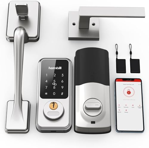 Hornbill Smart Front Door Lock Set - 10X Smart Features
