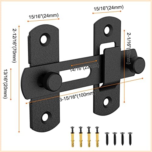 Sturdy Stainless Steel Door Lock Latches