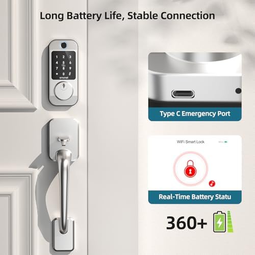 Smart WiFi Door Lock Deadbolt