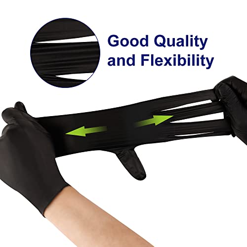 KKD Nitrile Gloves Latex-Free Powder-Free 100 Count Large Size