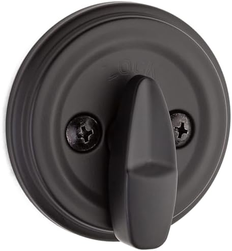 Kwikset 980 Deadbolt Lock Matte Black