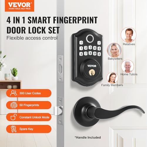 VEVOR Fingerprint Door Lock