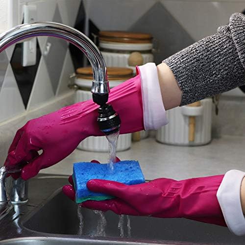Reusable Cleaning Gloves Easy to Clean Anti-Microbial Small 3Pack Set