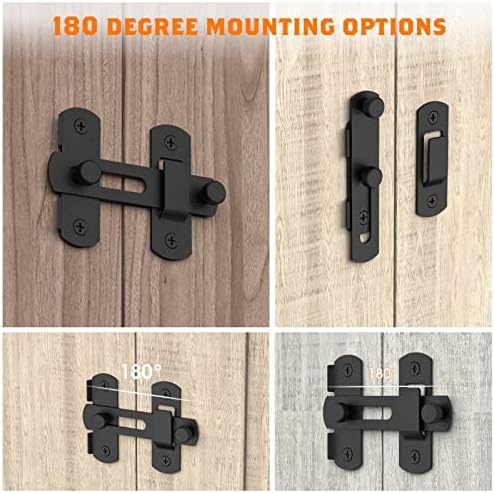 Sturdy Stainless Steel Door Lock Latches