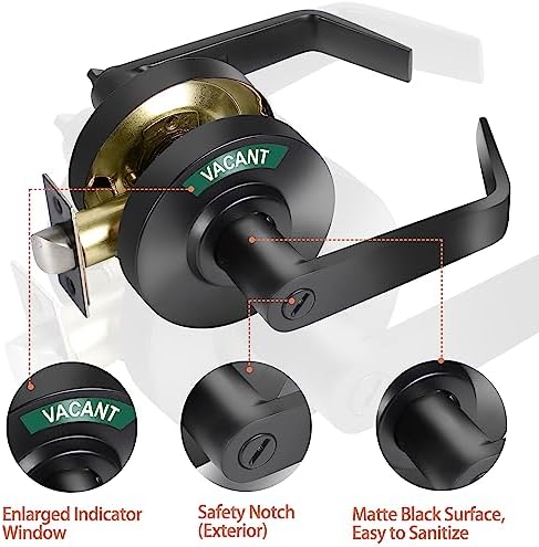 Crystalmetal Privacy Door Lock
