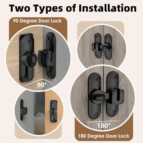 Perfect for Barn Doors Strong and Durable