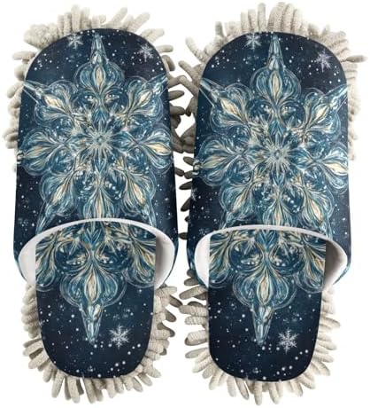 Premium Microfiber Cleaning Slippers for Keeping Floors Clean Style