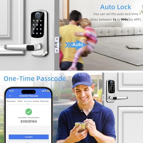 Smart Door Lock with Handle