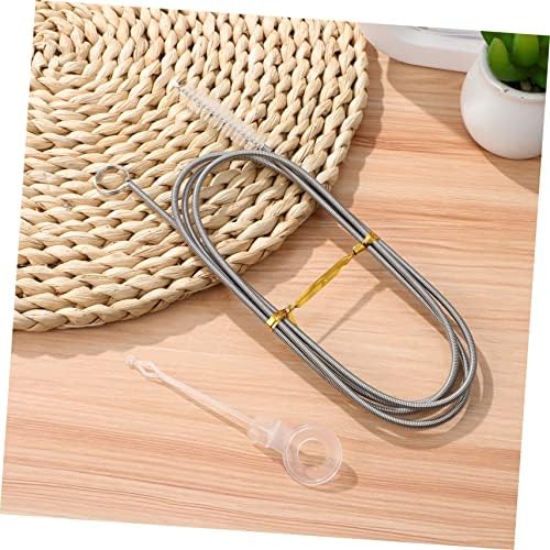 4Pack Sink Plunger Set with a Snake