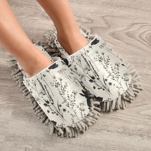 Exceptional Microfiber Cleaning Slipper for Floors and Legs
