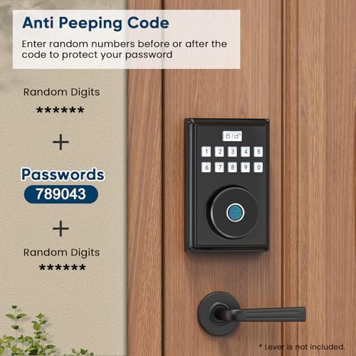 Secure Stylish DoorLock with Fingerprint Technology