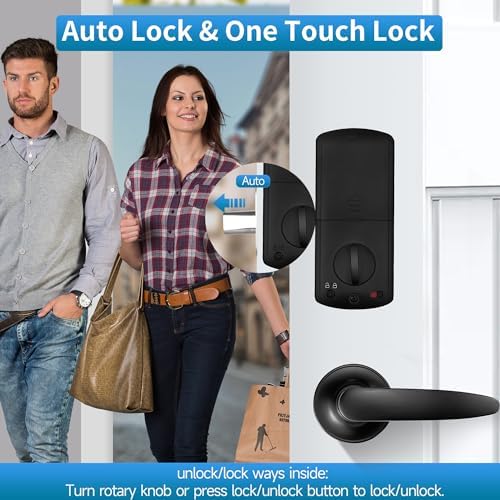 YOSIMIKA APP Control Front Door Lock Set