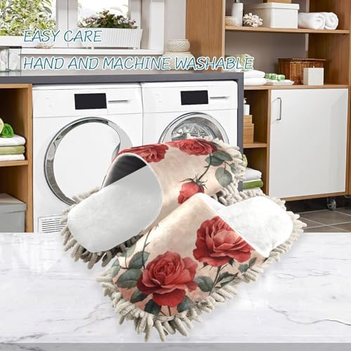 Burbuja Valentine Roses Mop Slippers Good for Daily Use