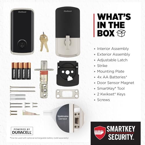 Kwikset Halo Select Smart Keyless Entry Door Lock with Wi-Fi