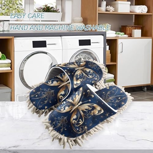 FLildonMicrofiber Floor Cleaning Slippers