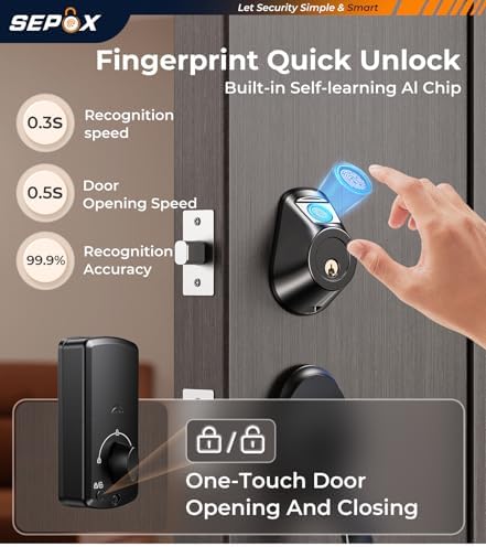 SEPOX Smart Deadbolt Unlock