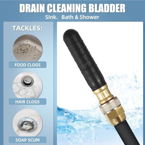 Get Unstuck with Teodute 3-Pack Leak-Proof Drain Cleaning Kit