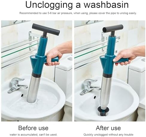High-Pressure Stainless Steel Drain Unlocker