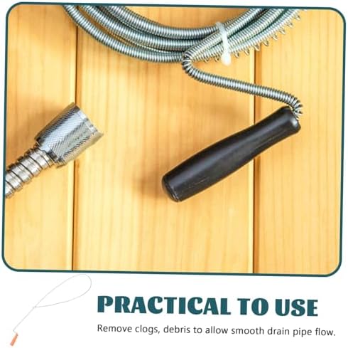 OSALADI 22M Long Reach Steel Wire Hair Catcher for Clogged Pipes