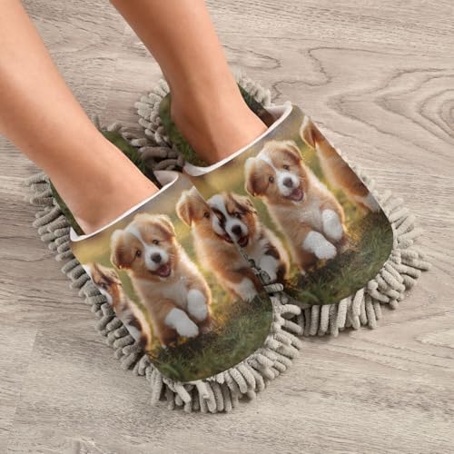 Perfect Wearable Long-Lasting Mop Slipper for Households