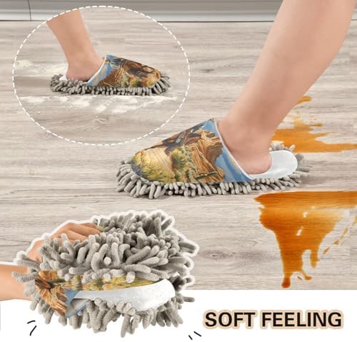 Burbuja Cowboy Mop Slippers
