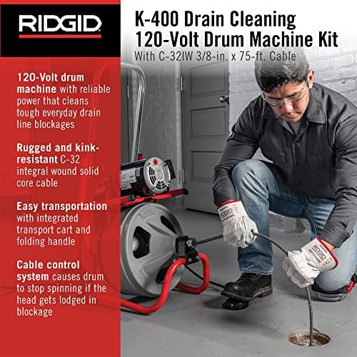 RidgID 52363 Drain Auger Kit
