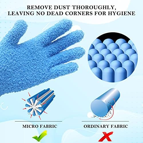 Hoofcleaner Microfiber Plant Dusting Gloves Reusable Leaves Gone Gone