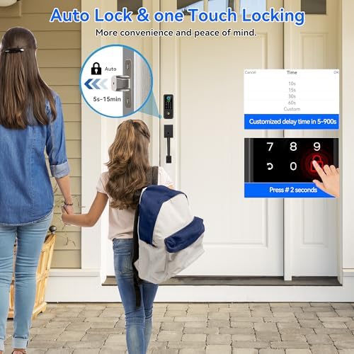 Fingerprint Keypad Door Lock Set