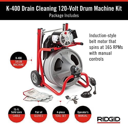 RidgID 52363 Drain Auger Kit