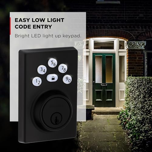 Kwikset Powerbolt 240 5-Button Keypad Door Lock
